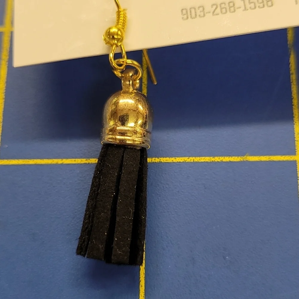 Pleather Tassel 1.25